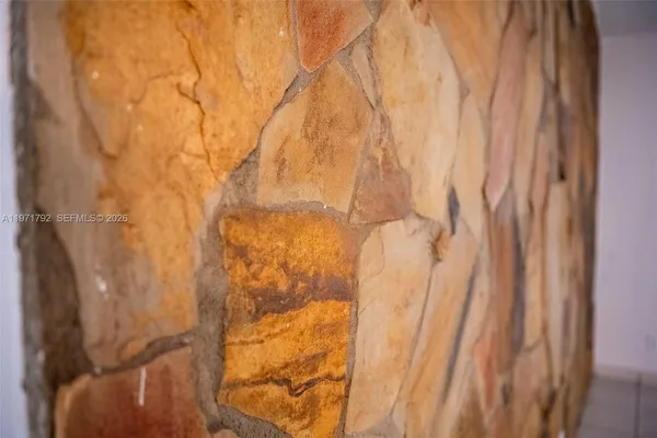 a bathroom with a shower curtain