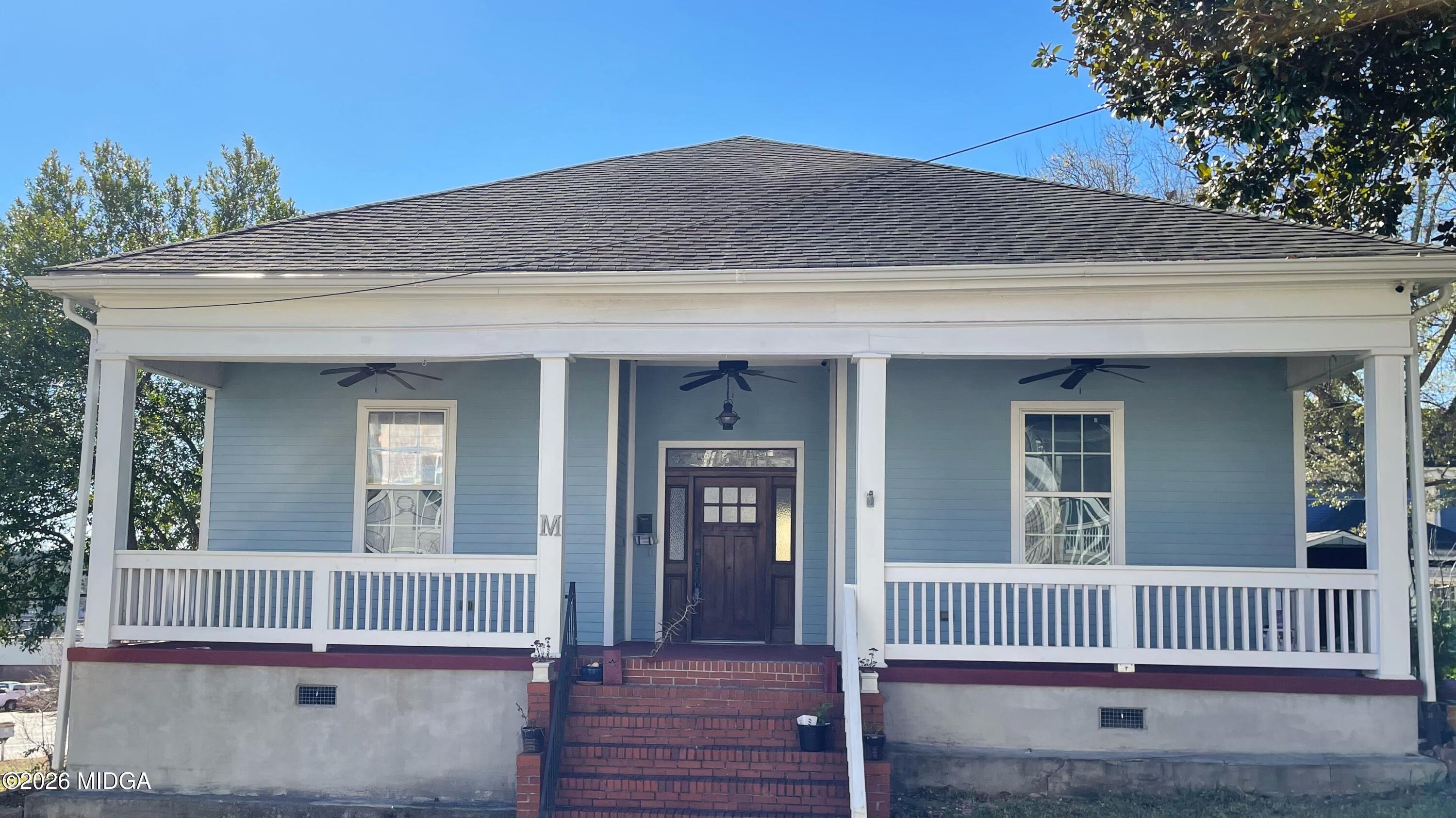 front view of a house