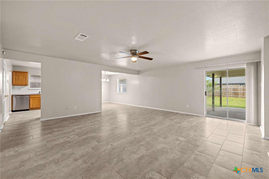 214 Timber Ridge Drive Nolanville, TX 76559 - Photo 8 of 31 a view of an empty room with a window