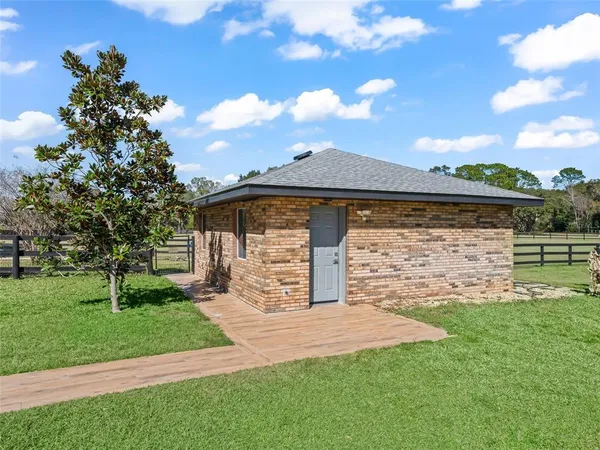 an aerial view of a football ground