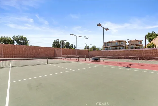 a view of a tennis court