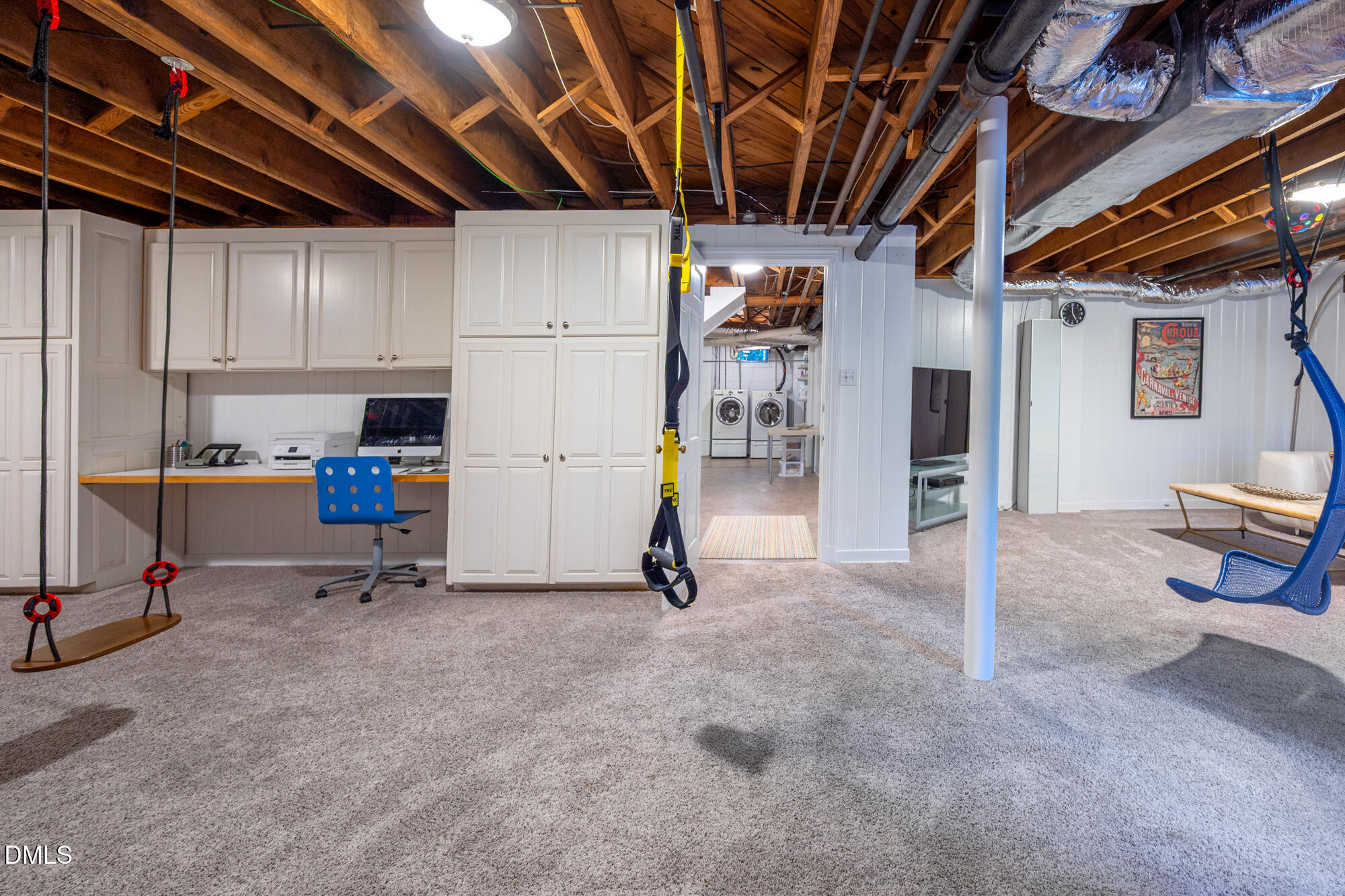 64 Beverly Drive Durham, NC 27707 - Photo 48 of 71 Lower Level Lounge Area