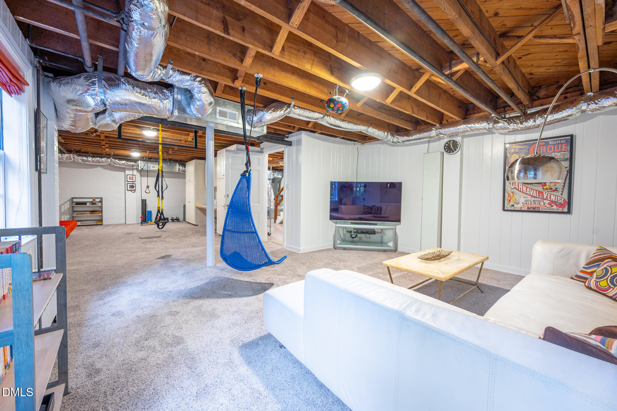 64 Beverly Drive Durham, NC 27707 - Photo 49 of 71 Lower Level Lounge Area