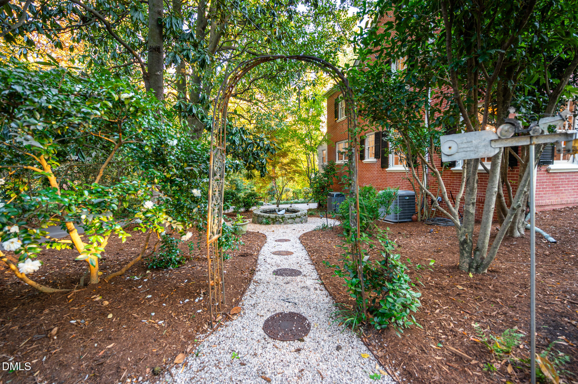 64 Beverly Drive Durham, NC 27707 - Photo 58 of 71 a view of a pathway with a yard