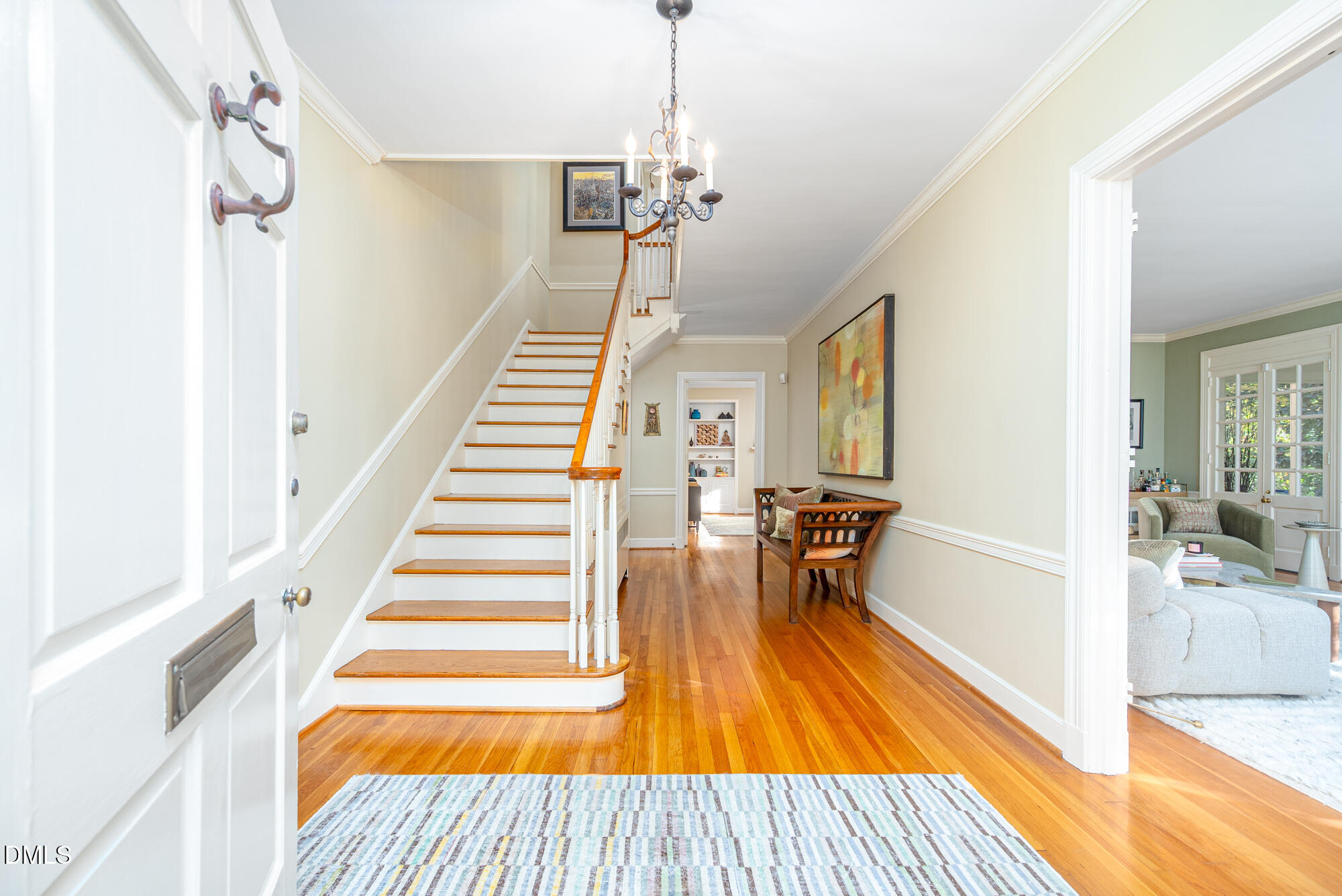64 Beverly Drive Durham, NC 27707 - Photo 6 of 71 a view of a living room and dining room