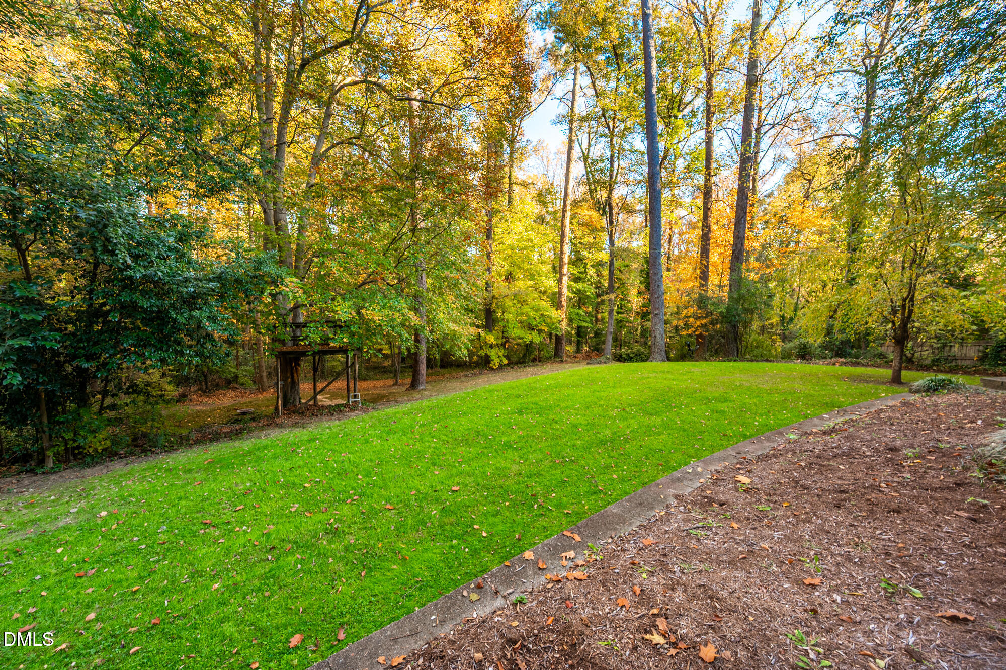 64 Beverly Drive Durham, NC 27707 - Photo 63 of 71 a view of green field with trees in the background