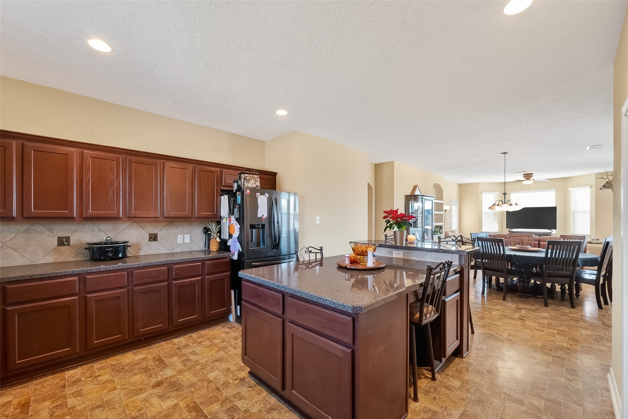 3418 Barbers Hill Road Highlands, TX 77562 - Photo 25 of 50 a kitchen with lots of counter top space