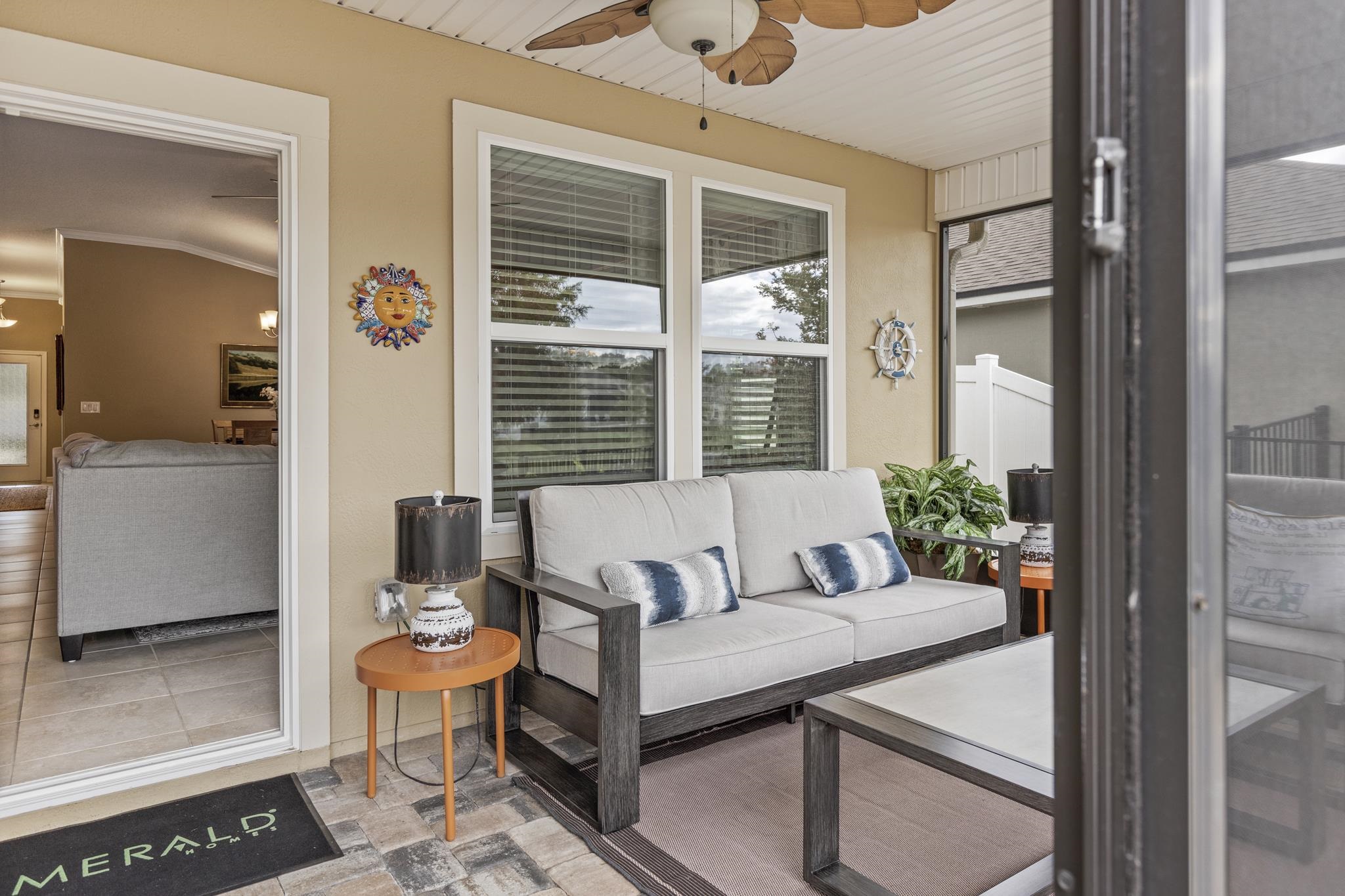 307 Palace Drive St. Augustine, FL 32084 - Photo 37 of 58 a living room with furniture and a large window