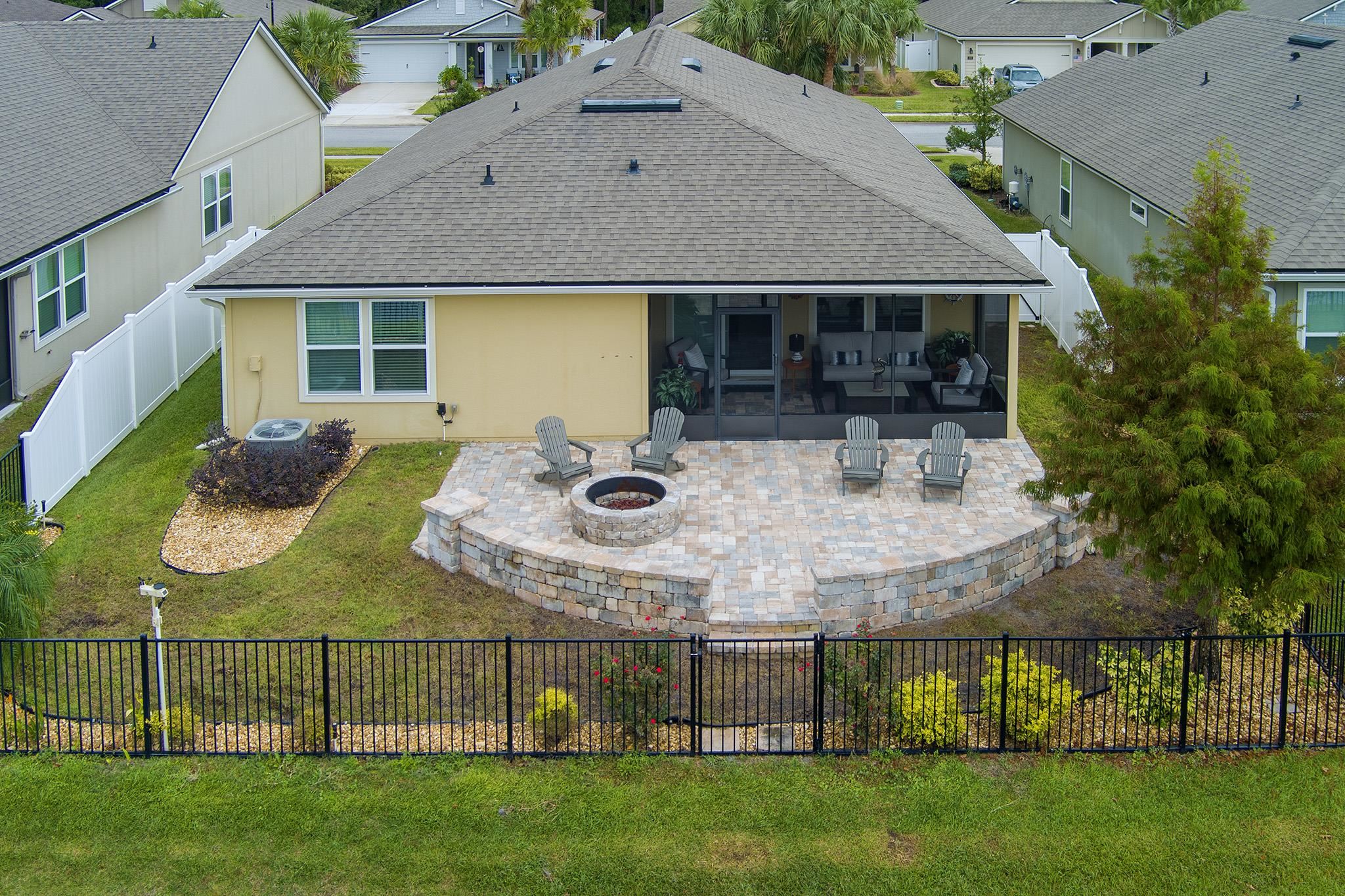 307 Palace Drive St. Augustine, FL 32084 - Photo 41 of 58 a view of house with backyard and outdoor seating