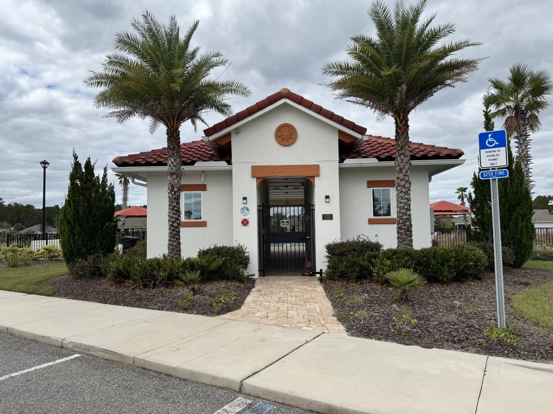 307 Palace Drive St. Augustine, FL 32084 - Photo 47 of 58 a front view of house with yard and green space