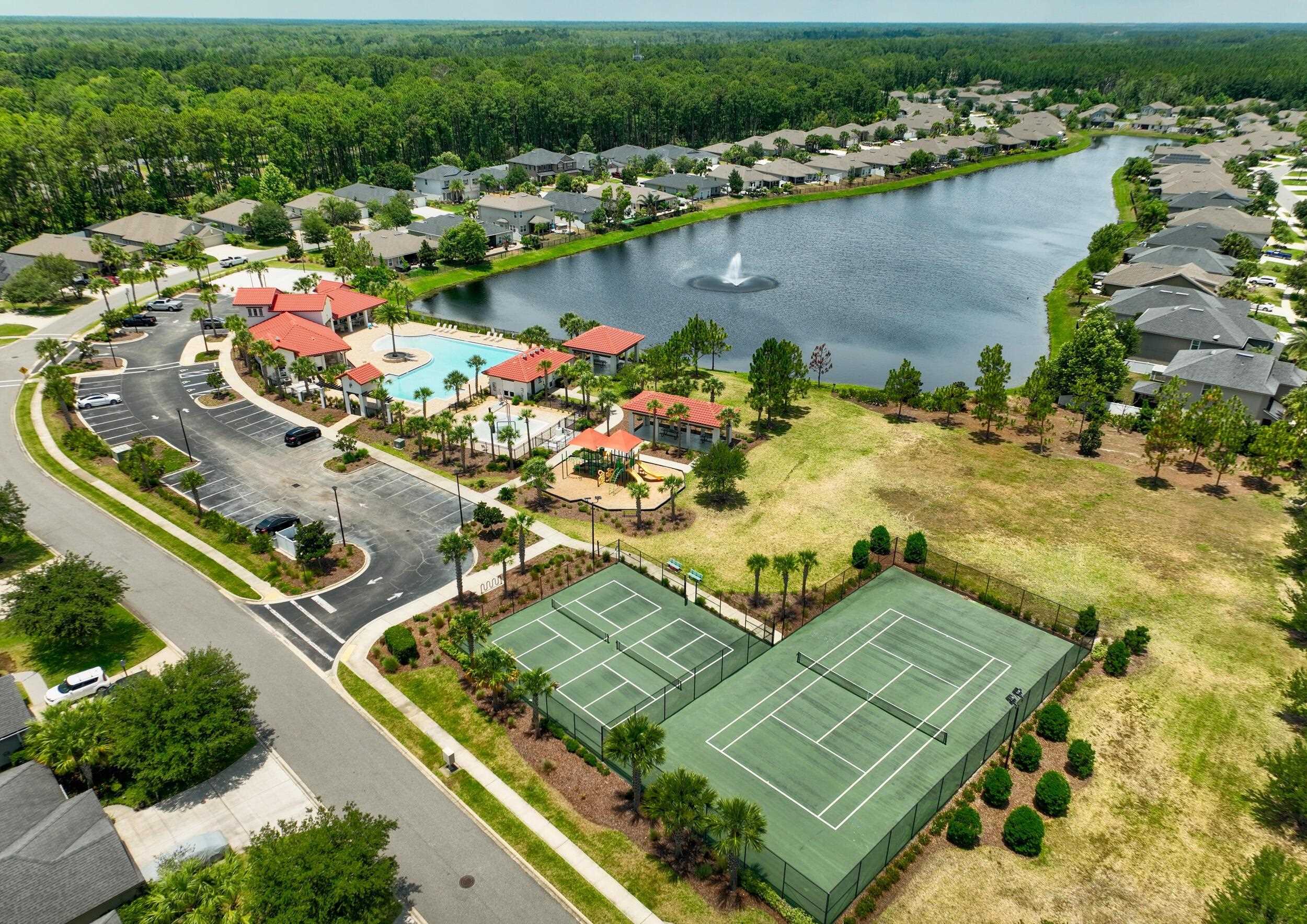 307 Palace Drive St. Augustine, FL 32084 - Photo 55 of 58 an aerial view of a residential houses with outdoor space