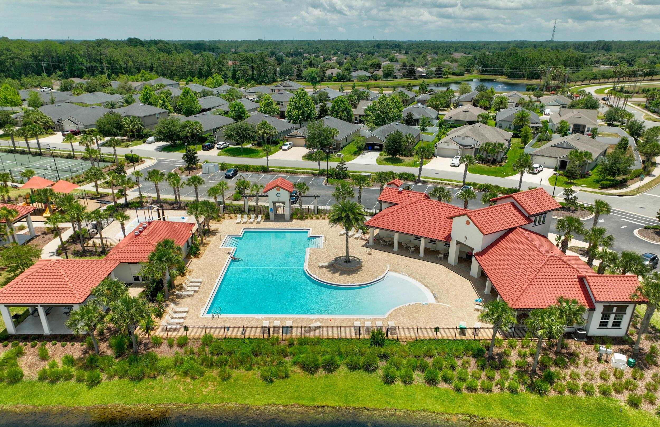307 Palace Drive St. Augustine, FL 32084 - Photo 57 of 58 an aerial view of residential houses and outdoor space