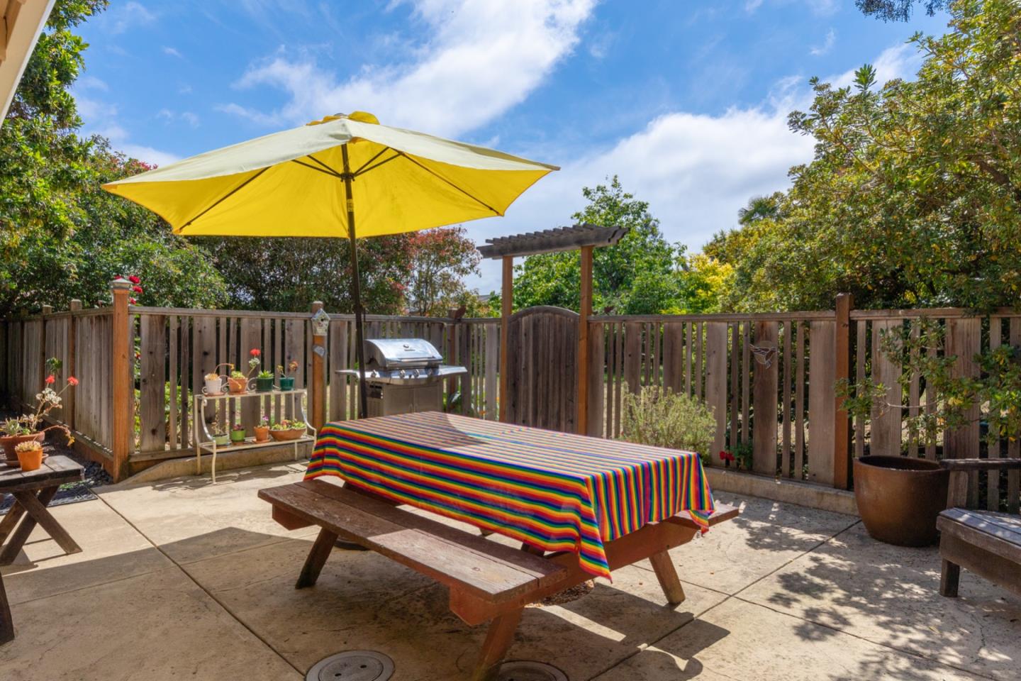 875 Amesti Road Watsonville, CA 95076 - Photo 29 of 52 a backyard view with a seating space