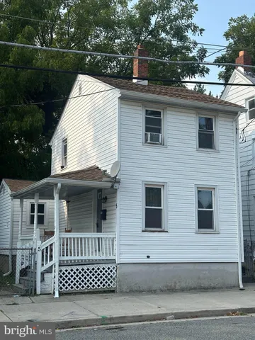 a view of a house with a balcony