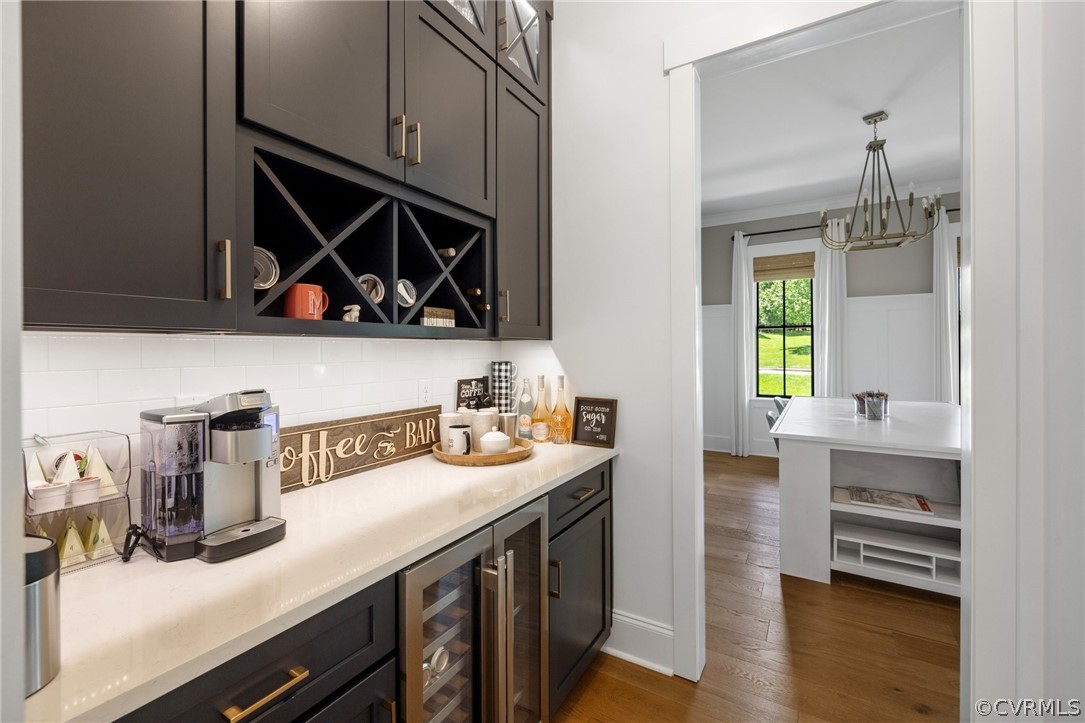 16224 Old Castle Road Midlothian, VA 23112 - Photo 21 of 50 a kitchen with a sink cabinets and wooden floor