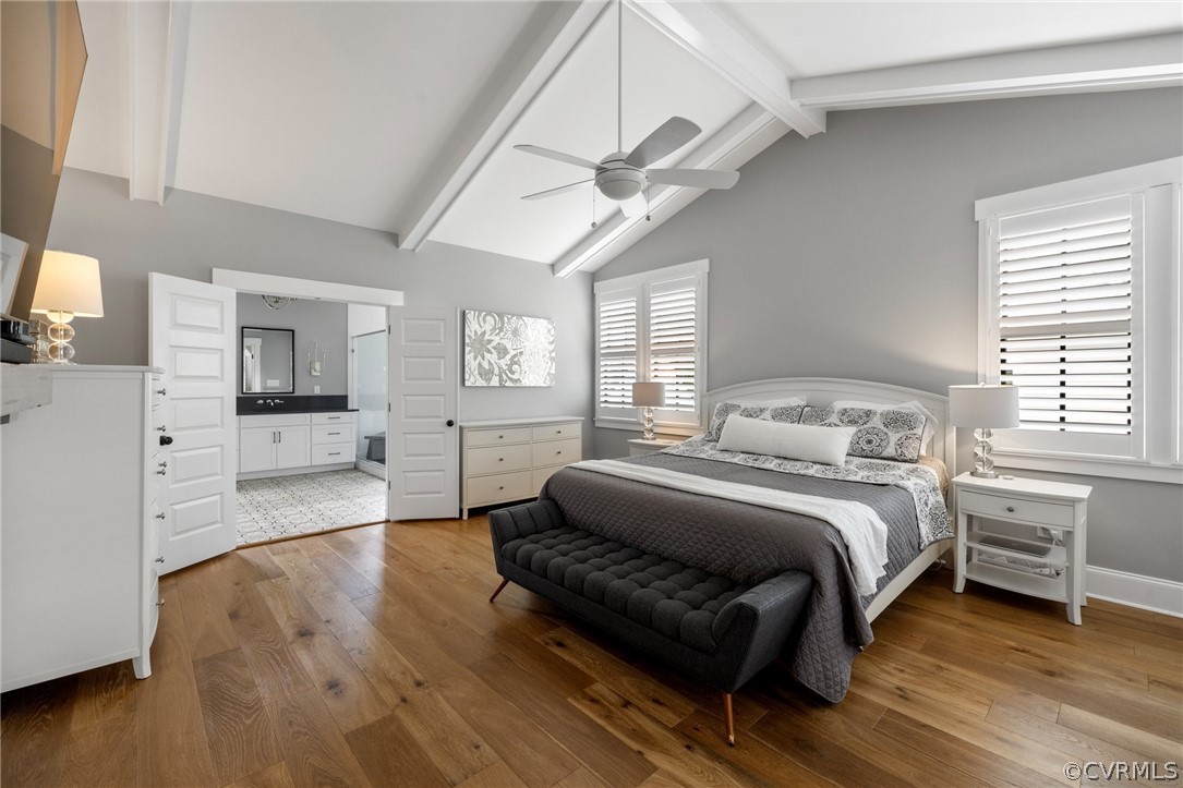 16224 Old Castle Road Midlothian, VA 23112 - Photo 31 of 50 a bedroom with a large bed and a view of bedroom