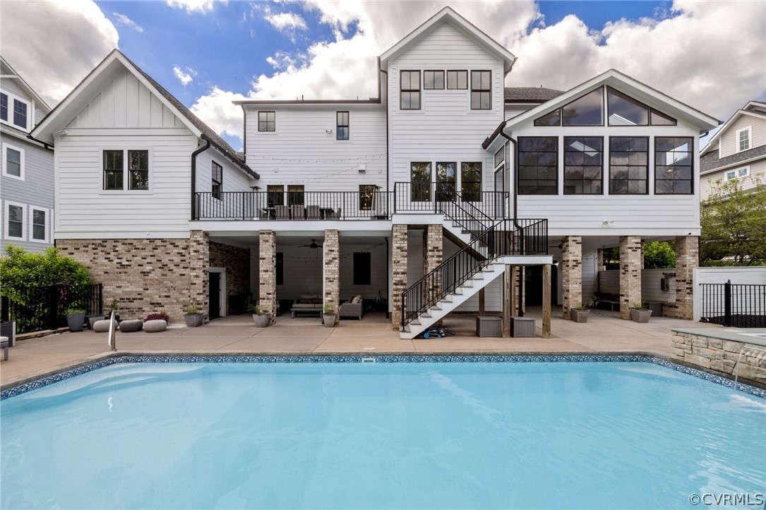 16224 Old Castle Road Midlothian, VA 23112 - Photo 49 of 50 a view of a house with patio