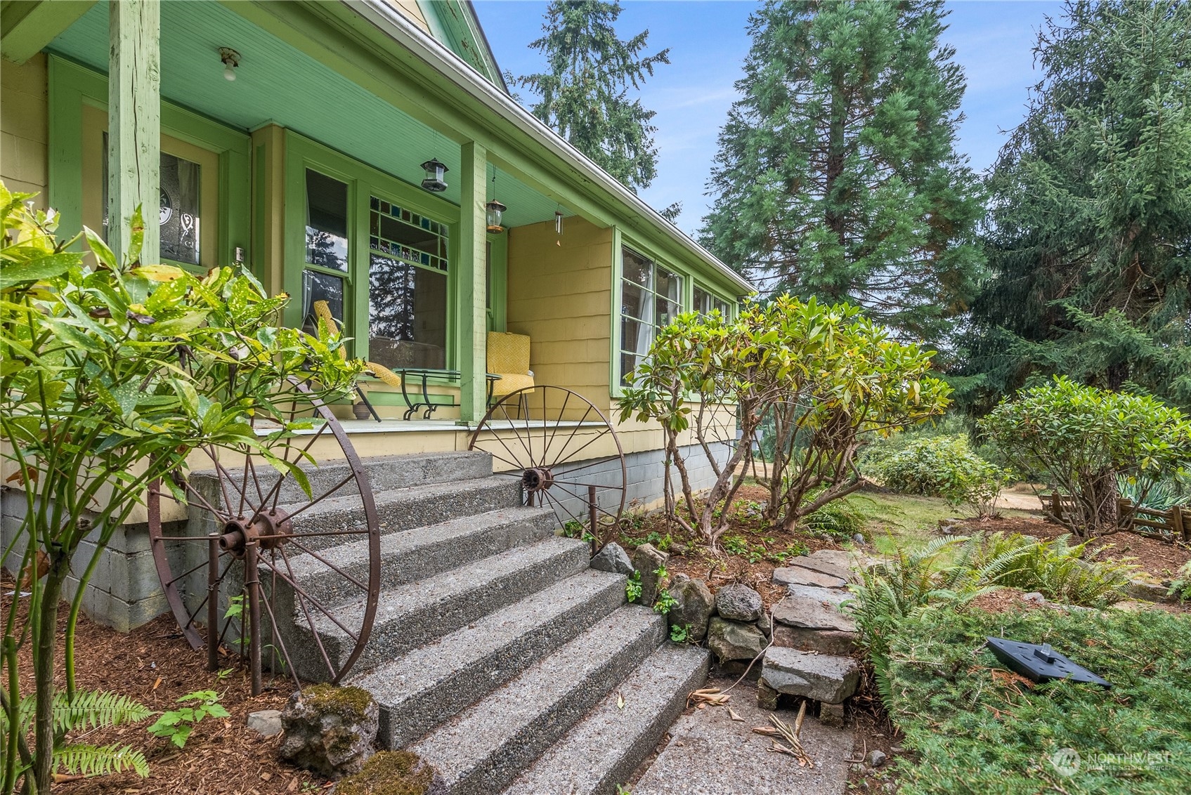 110 Brockway Road Chehalis, WA 98532 - Photo 5 of 27 a view of a house with a yard and sitting area