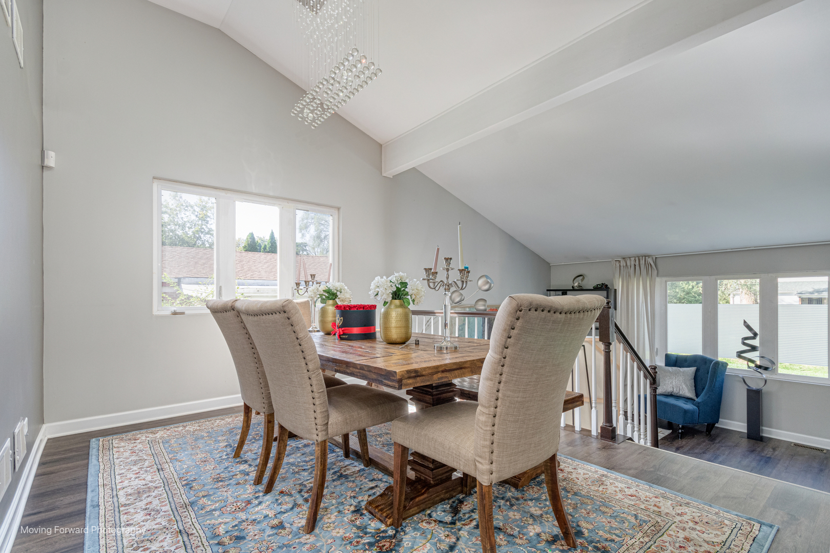 16023 Trumbull Avenue Markham, IL 60428 - Photo 9 of 36 a view of a dining room with furniture and a window