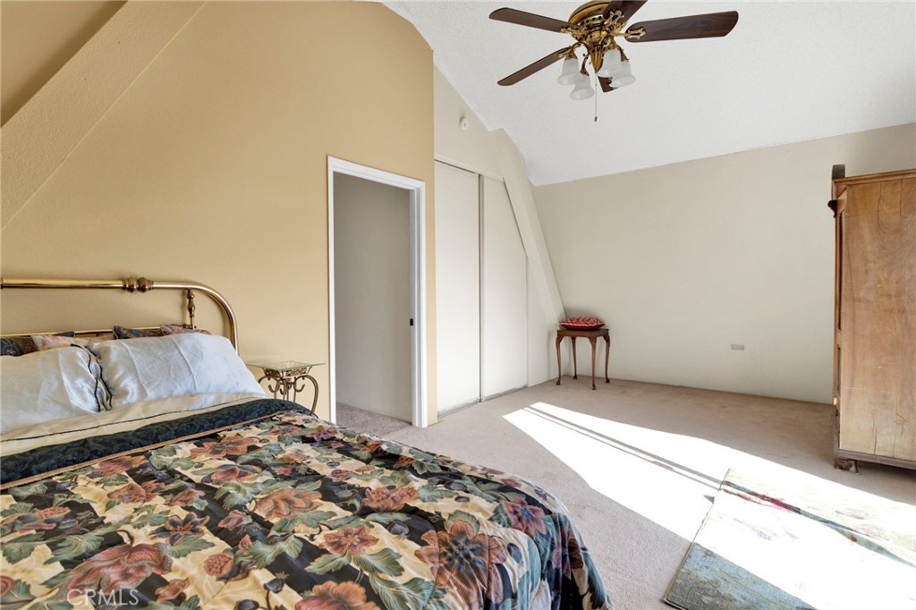 31420 Rabbit Springs Lane Lucerne Valley, CA 92356 - Photo 22 of 72 a bedroom with a bed and cabinets