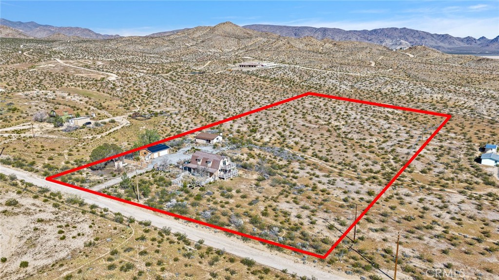 31420 Rabbit Springs Lane Lucerne Valley, CA 92356 - Photo 41 of 72 a view of a mountain