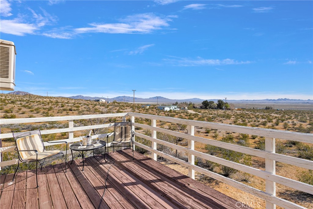 31420 Rabbit Springs Lane Lucerne Valley, CA 92356 - Photo 62 of 72 a view of a balcony with city view