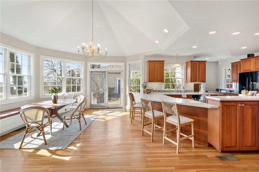 139 Nayatt Road Barrington, RI 02806 - Photo 12 of 49 Spacious kitchen overlooking yard and views