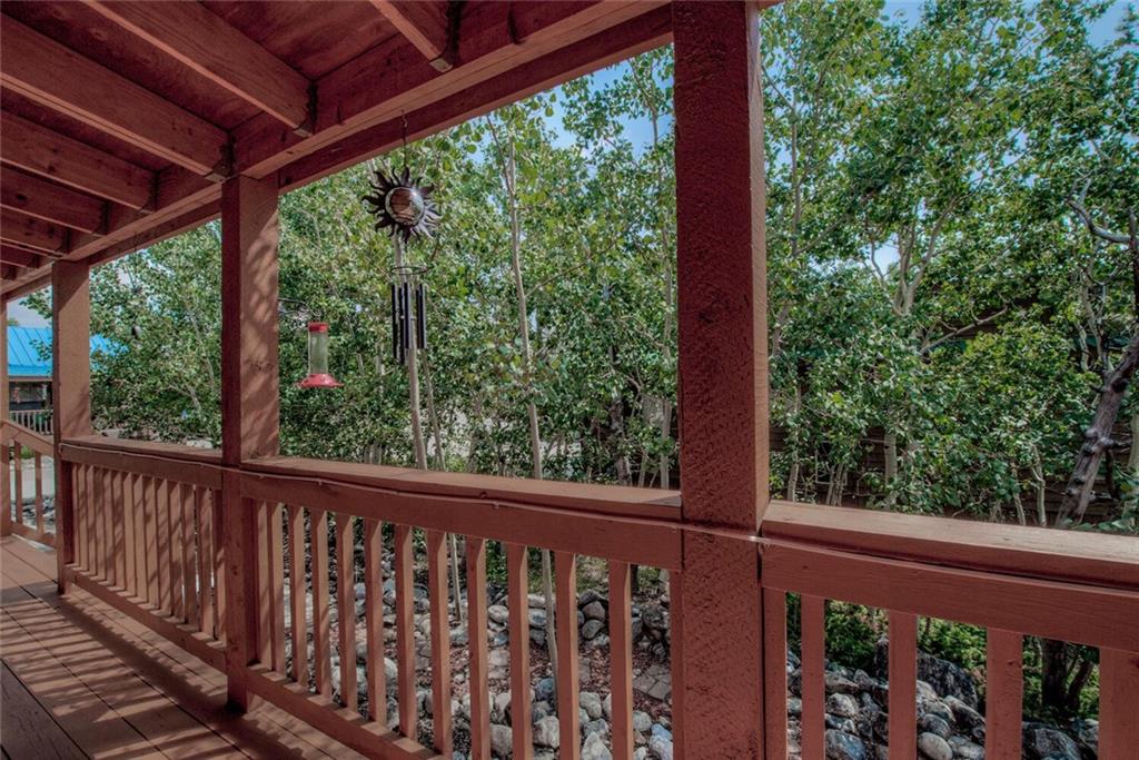 92 Sunshine Loop Fairplay, CO 80440 - Photo 5 of 35 a view of a balcony with wooden floor