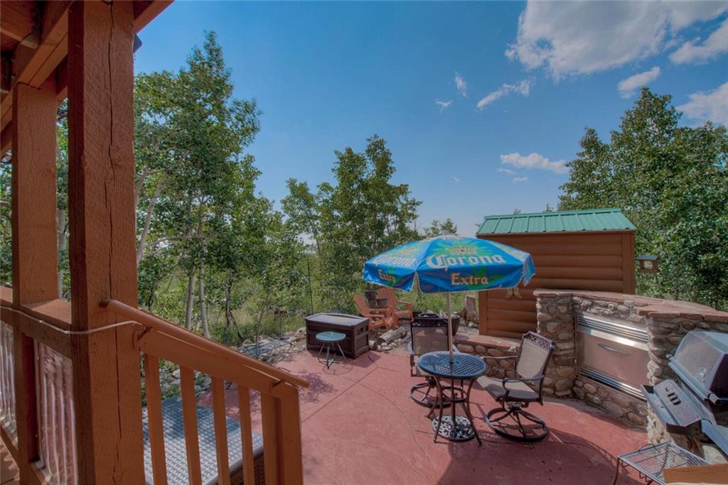 92 Sunshine Loop Fairplay, CO 80440 - Photo 6 of 35 a view of a chairs and tables in the balcony