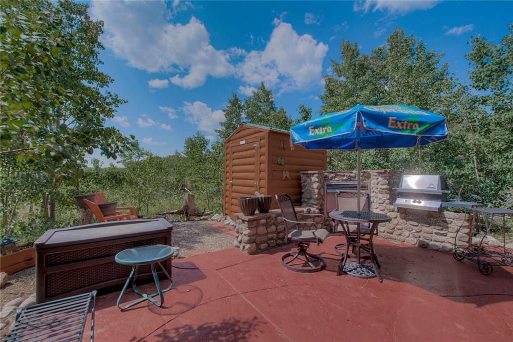 92 Sunshine Loop Fairplay, CO 80440 - Photo 7 of 35 a view of a chairs and table in a patio