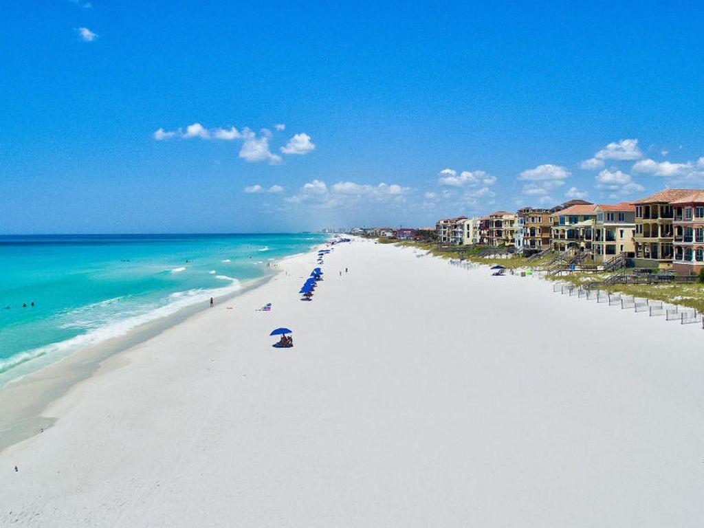 4836 Ocean Boulevard Destin, FL 32541 - Photo 28 of 71 a view of an ocean and city from a terrace