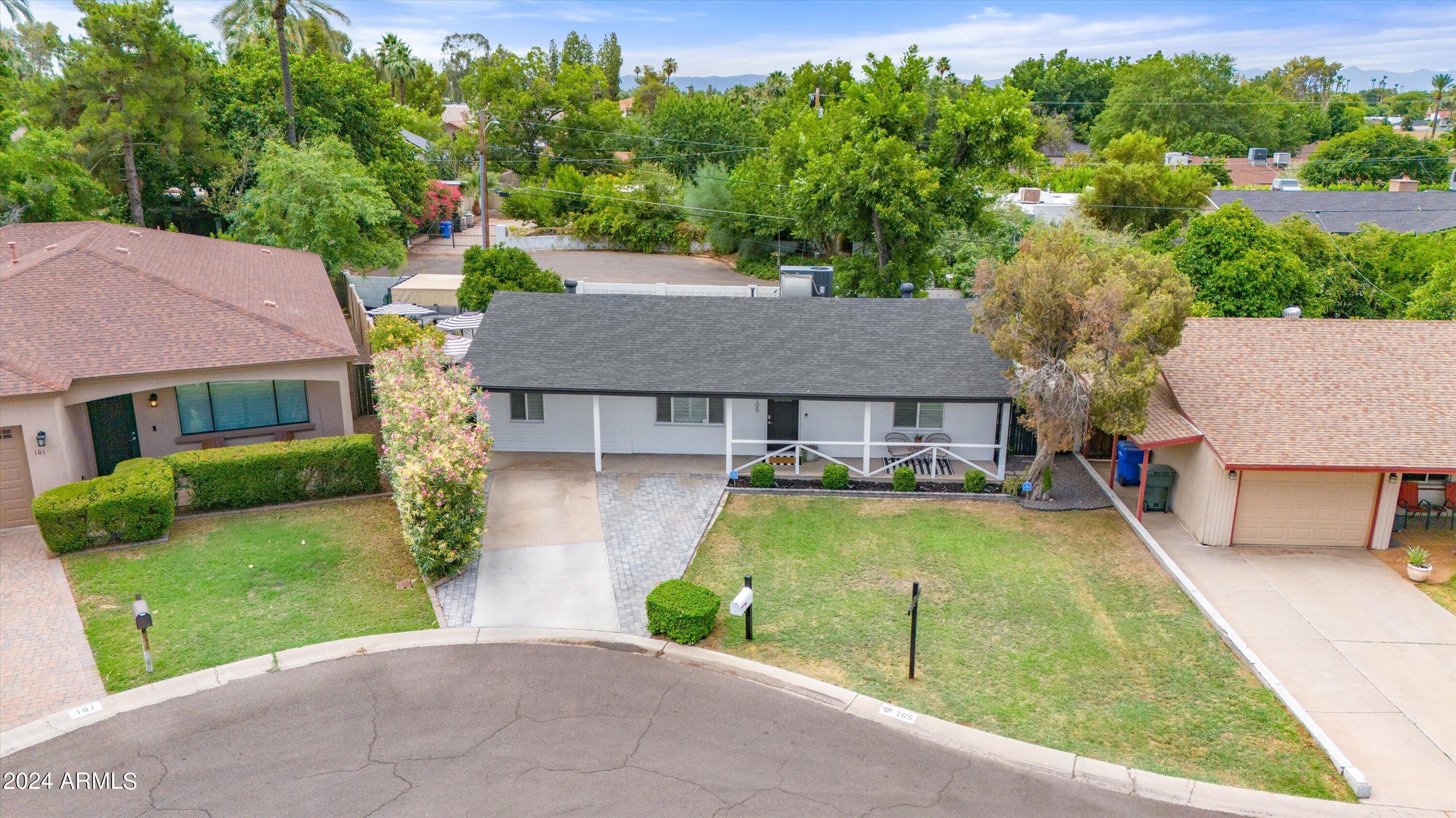 105 West Ruth Avenue Phoenix, AZ 85021 - Photo 40 of 40 01-Aerial Front