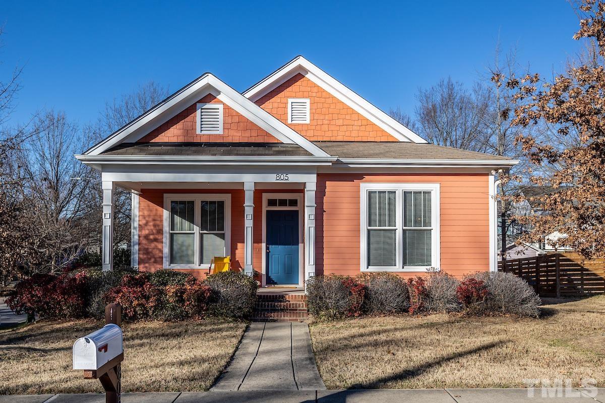 805 East Jones Street Raleigh, NC 27601 - Photo 1 of 24 a front view of a house with garden