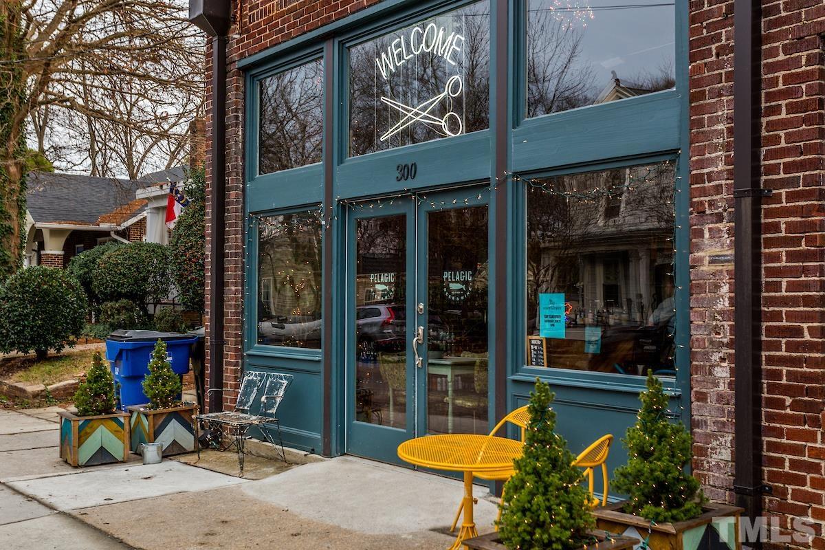 805 East Jones Street Raleigh, NC 27601 - Photo 22 of 24 a view of a brick building with a bench in front of building