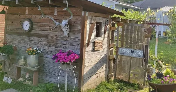 a sign that is on the side of a building