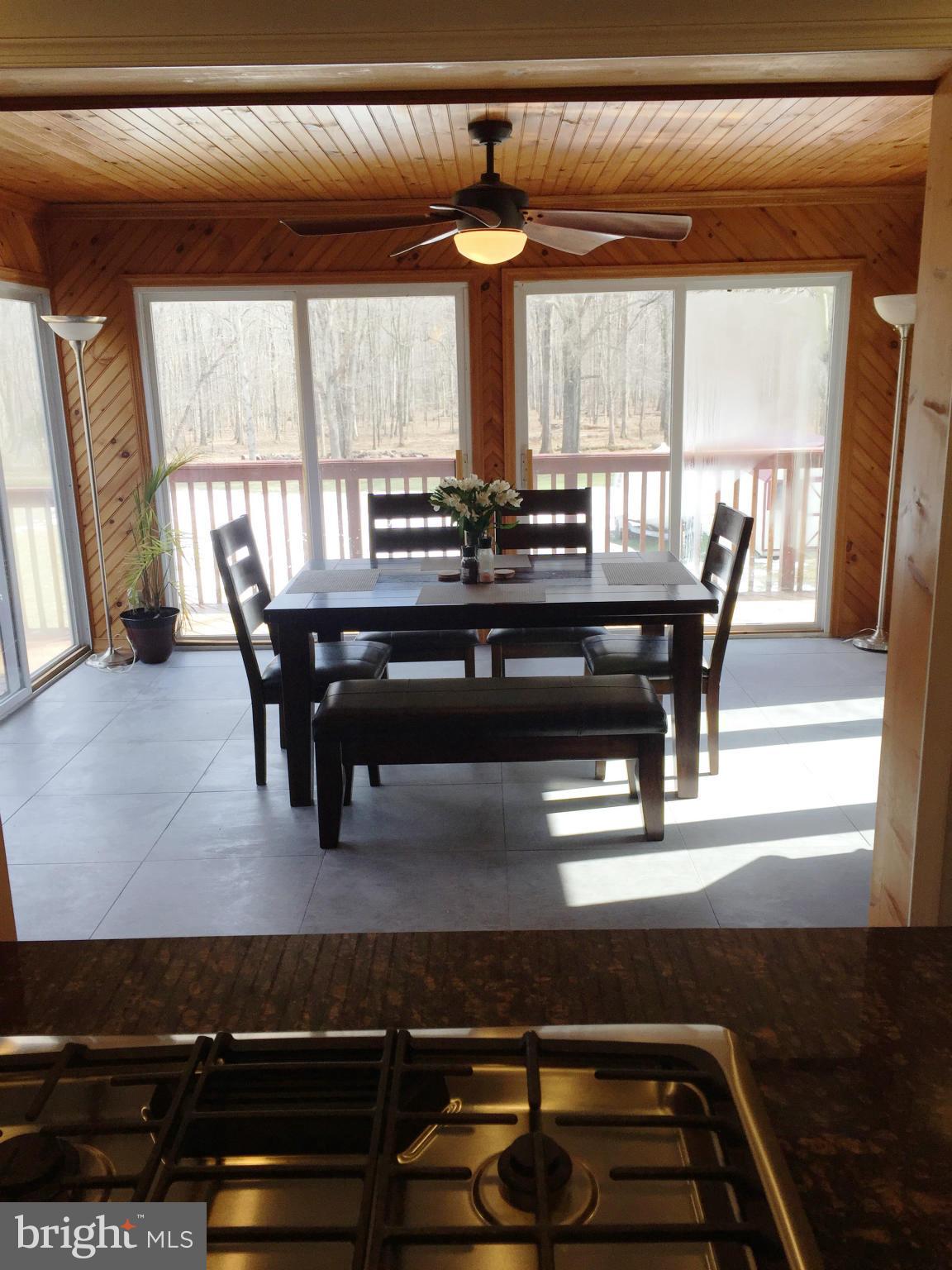 Sun room /family room off kitchen