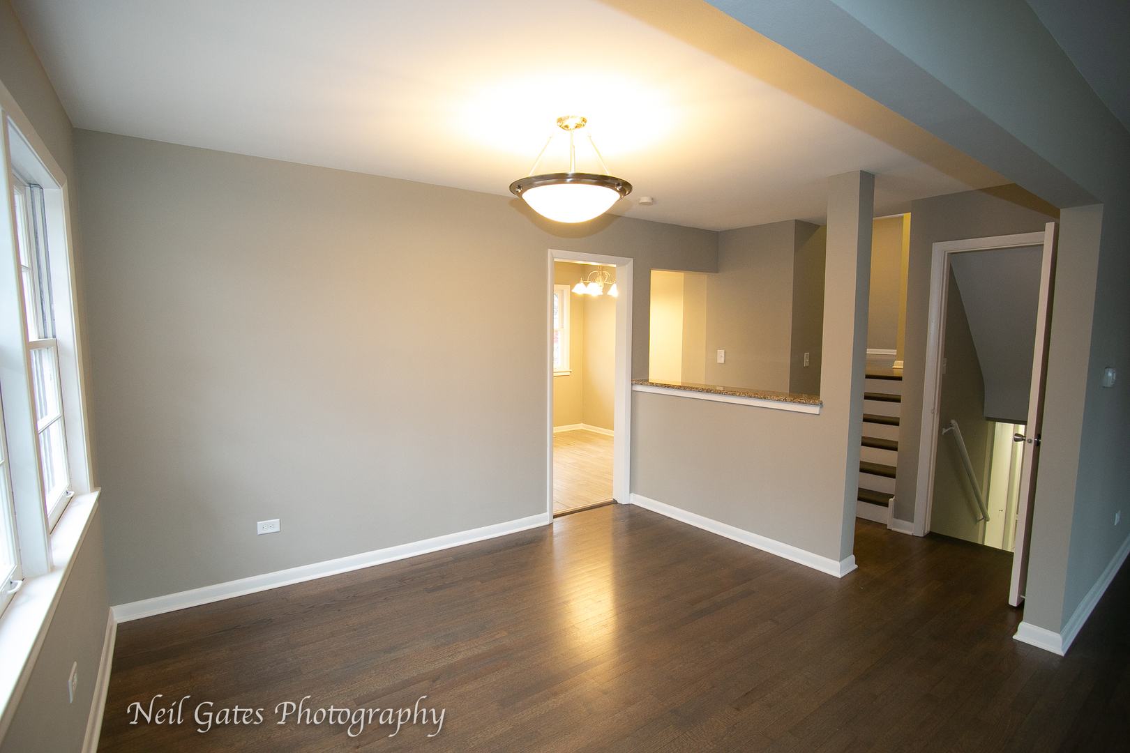 1459 West 187th Street Homewood, IL 60430 - Photo 5 of 32 an empty room with wooden floor and a window