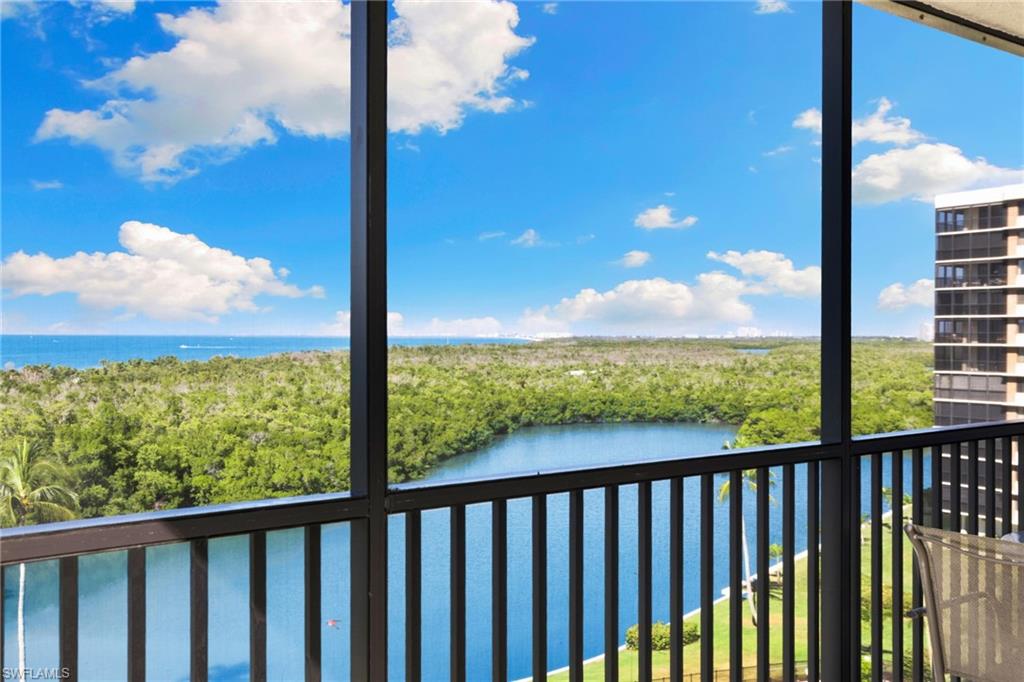 11 Bluebill Avenue, Unit 702 Naples, FL 34108 - Photo 22 of 35 a view of city from a balcony