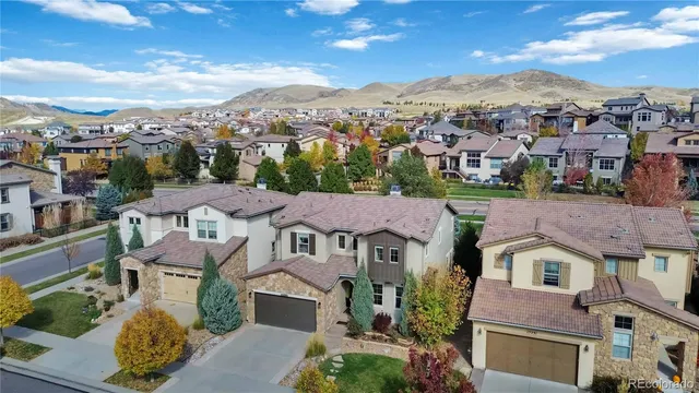 a view of a city with tall buildings