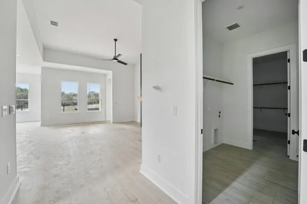 wooden floor in an empty room