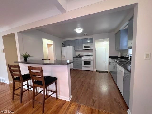 11701 Fordham Road Garfield Heights, OH 44125 - Photo 2 of 19 tastefully remodeled kitchen with appliances included