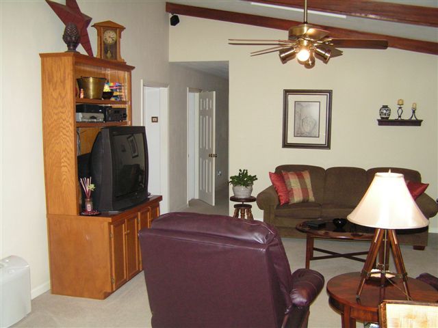 115 Stonebridge Drive Blue Ridge, VA 24064 - Photo 26 of 64 a living room with furniture and a flat screen tv