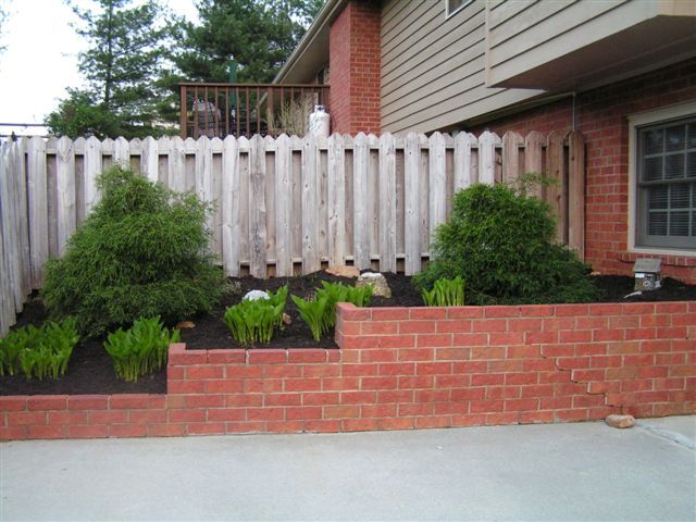 115 Stonebridge Drive Blue Ridge, VA 24064 - Photo 60 of 64 a view of small garden with wooden fence