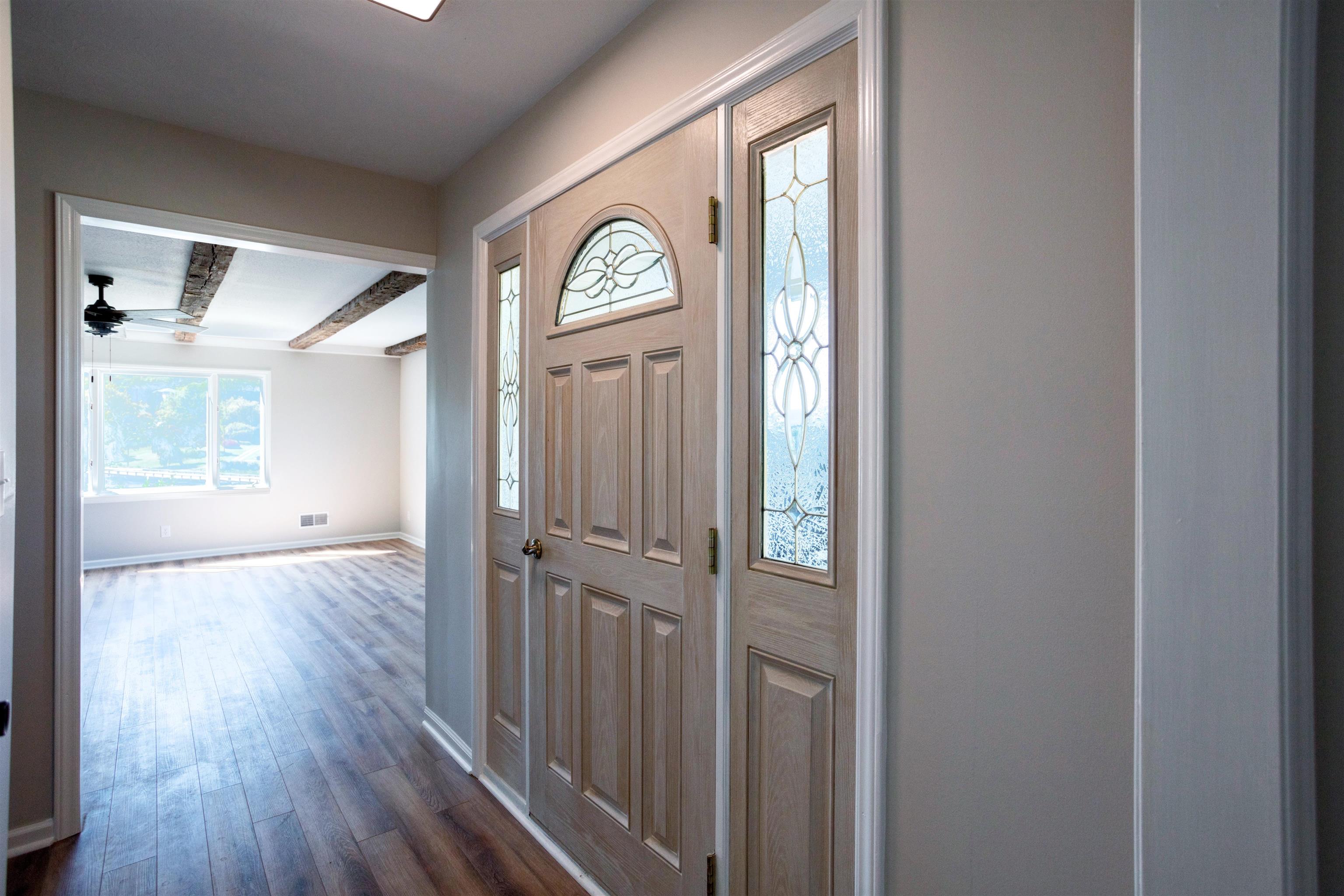 2834 Brownsburg Turnpike Raphine, VA 24472 - Photo 38 of 38 a view of a hallway with wooden floor