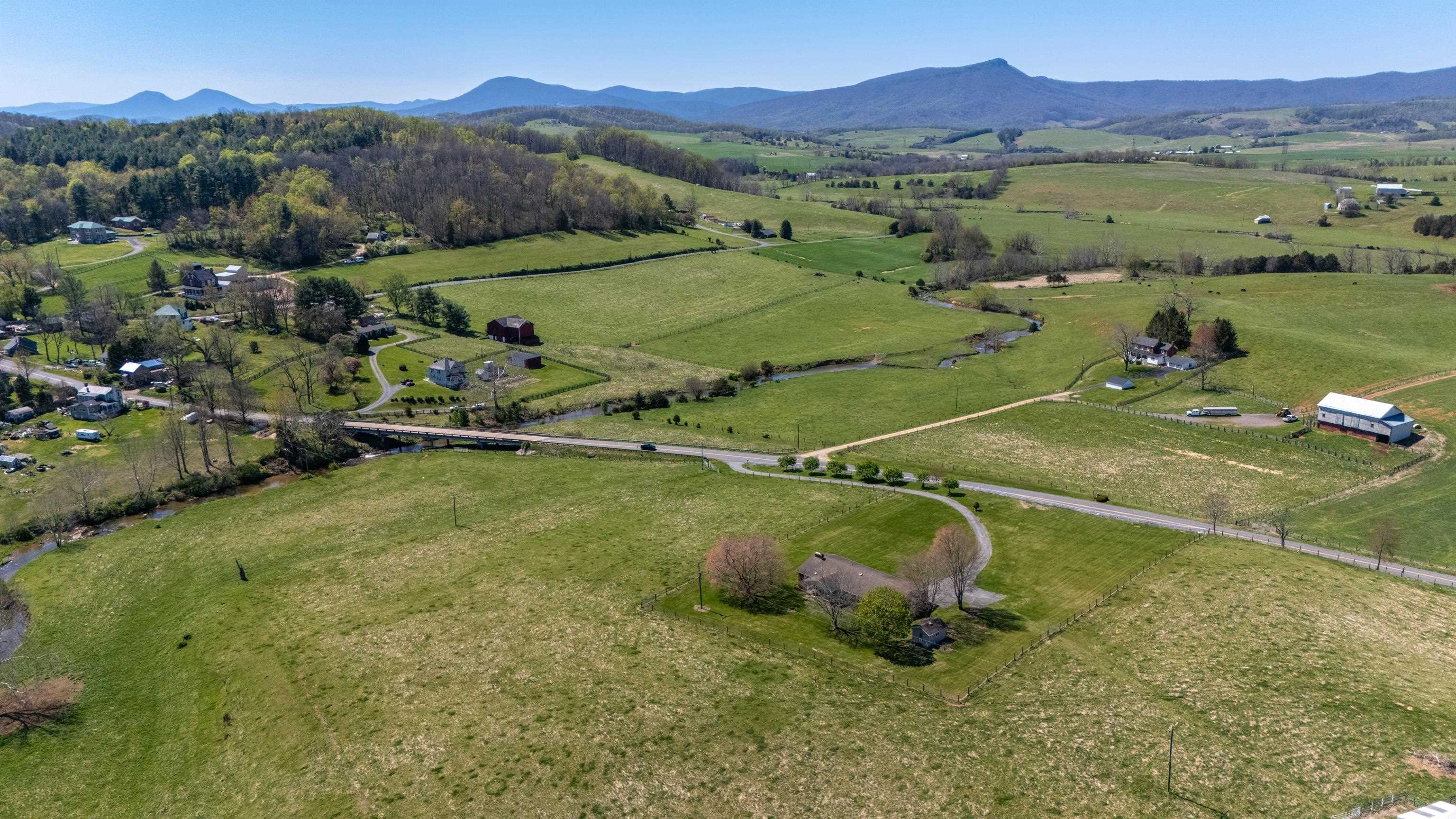 2834 Brownsburg Turnpike Raphine, VA 24472 - Photo 64 of 69 a view of a lake with a mountain