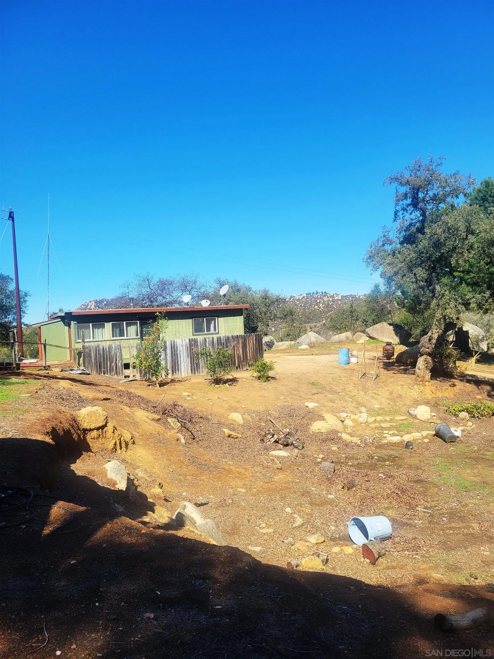17869 Lyons Valley Road Jamul, CA 91935 - Photo 16 of 18 a view of a lake with a yard