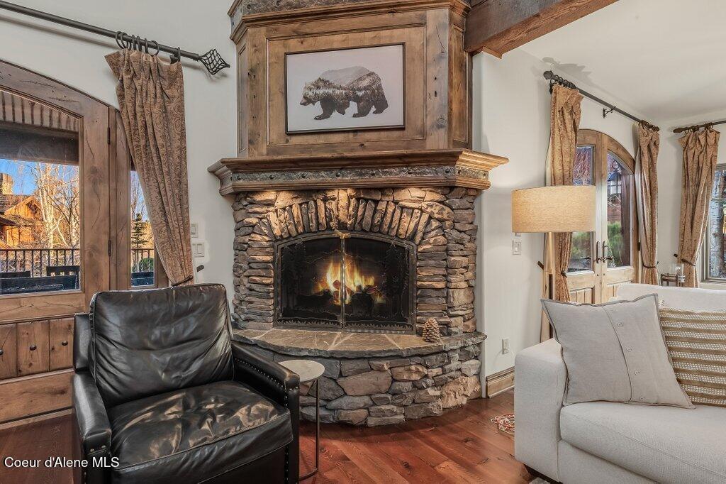 6078 Quartzite Lane Coeur D'Alene, ID 83814 - Photo 6 of 83 Gorgeous Stone Hearth & Surround