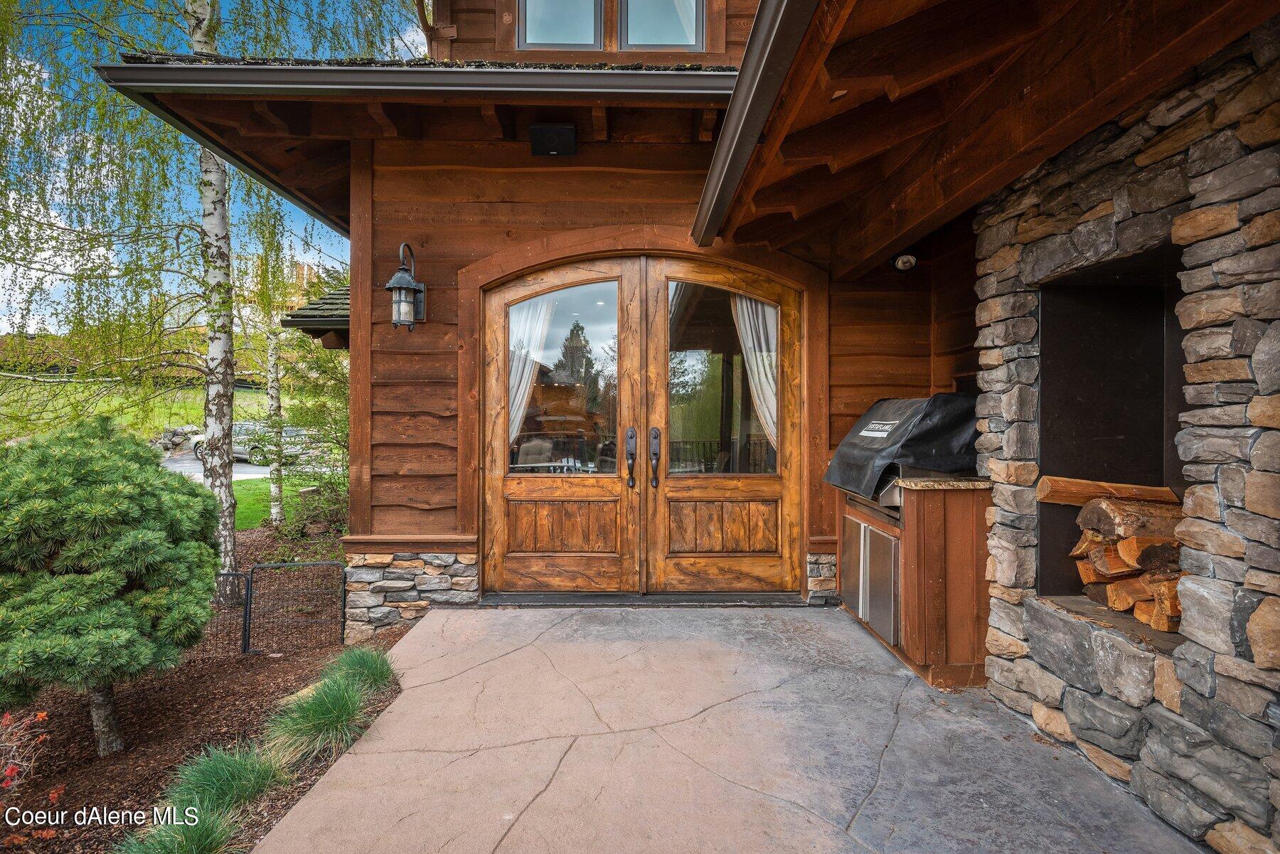 6078 Quartzite Lane Coeur D'Alene, ID 83814 - Photo 59 of 83 Built-In BBQ & Wood Storage