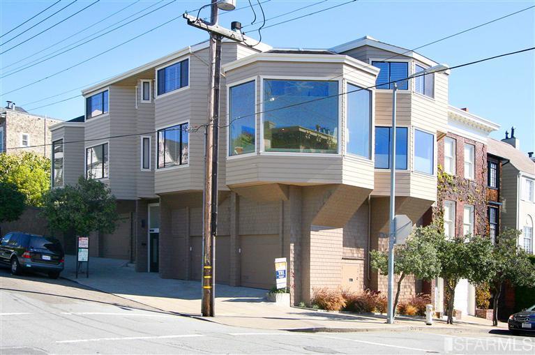 2000 Baker is a home like condo with fabulous light from huge windows and southern exposure