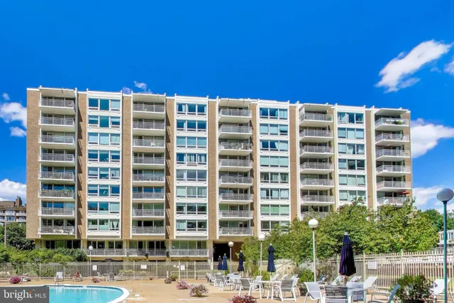 a front view of a building